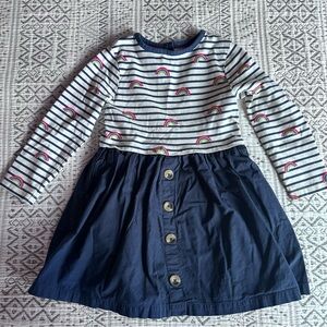 Mini Boden Rainbow Dress Sz 5-6y
